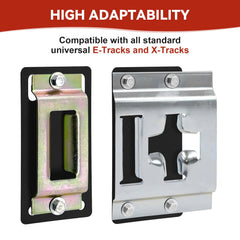 Lanbos assembled hardware pack with bolts, nuts, washers for E-Track