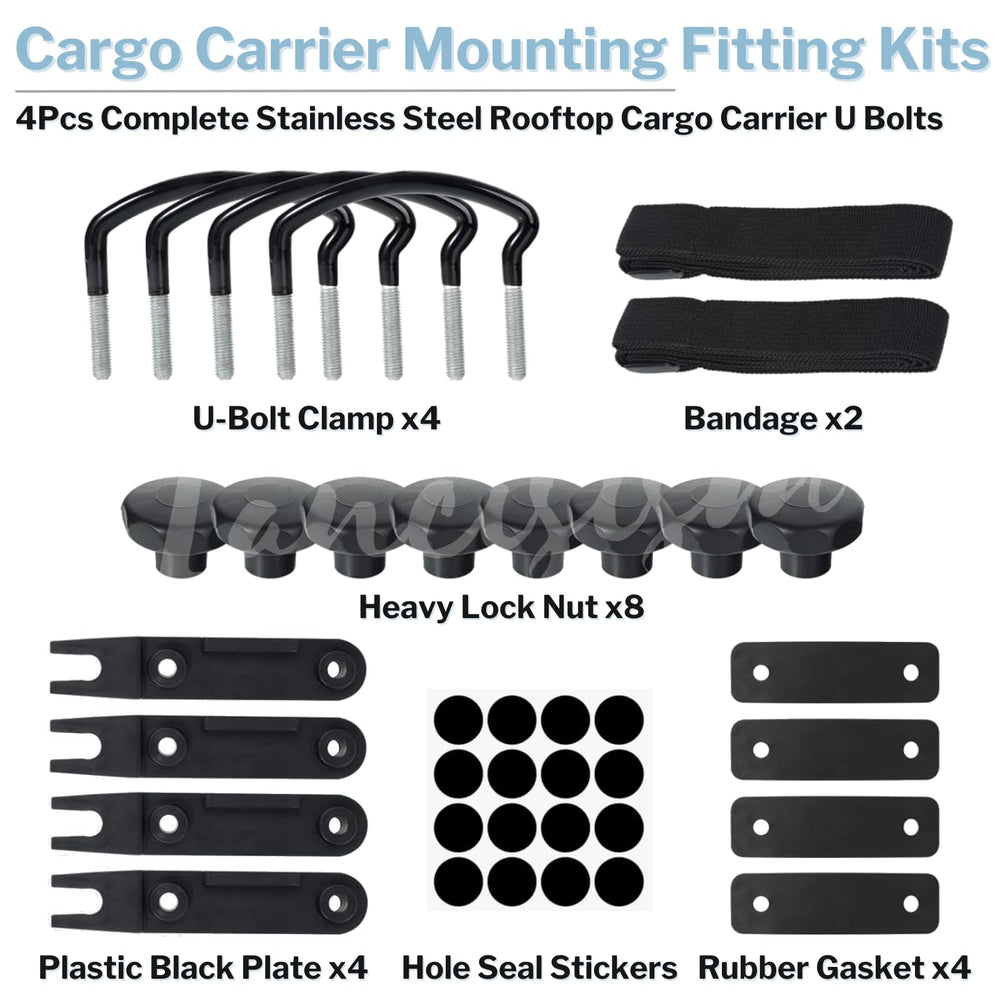 Lancisism rubber washers protect vehicle surface during clamping