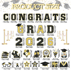 Landhoow graduation cap-diploma design magnets evoke ceremony vibes on fridges or doors.
