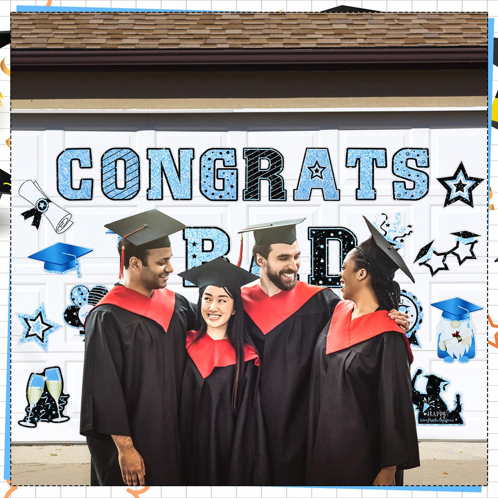 Landhoow 2026 diploma motif magnet brightens any car door.