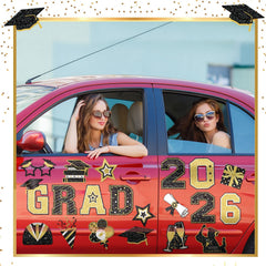 Landhoow multi-surface magnets decorate cars, garage doors, refrigerators with ease.