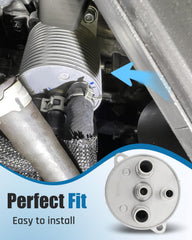 LANDSIN Legacy oil cooler helps maintain smooth shifts and cooler transmission oil