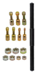 Lang Tools 2584 metric rethread taps arranged for accurate thread chasing.