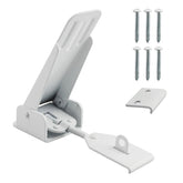LanKstet E316 latch closeup highlights zinc body for durable RV performance.