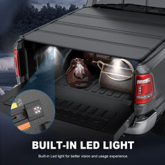 Lanotech Hard4Fold tonneau cover weather protection emphasizes UV and water resistance.