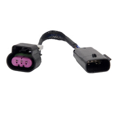 Lanphitus Ford F-150 HID to LED harness right side view showing seamless connector