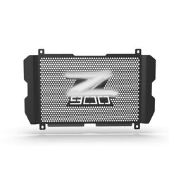 LANQIAN Z900 radiator guard front view protects the cooling fins from road debris.