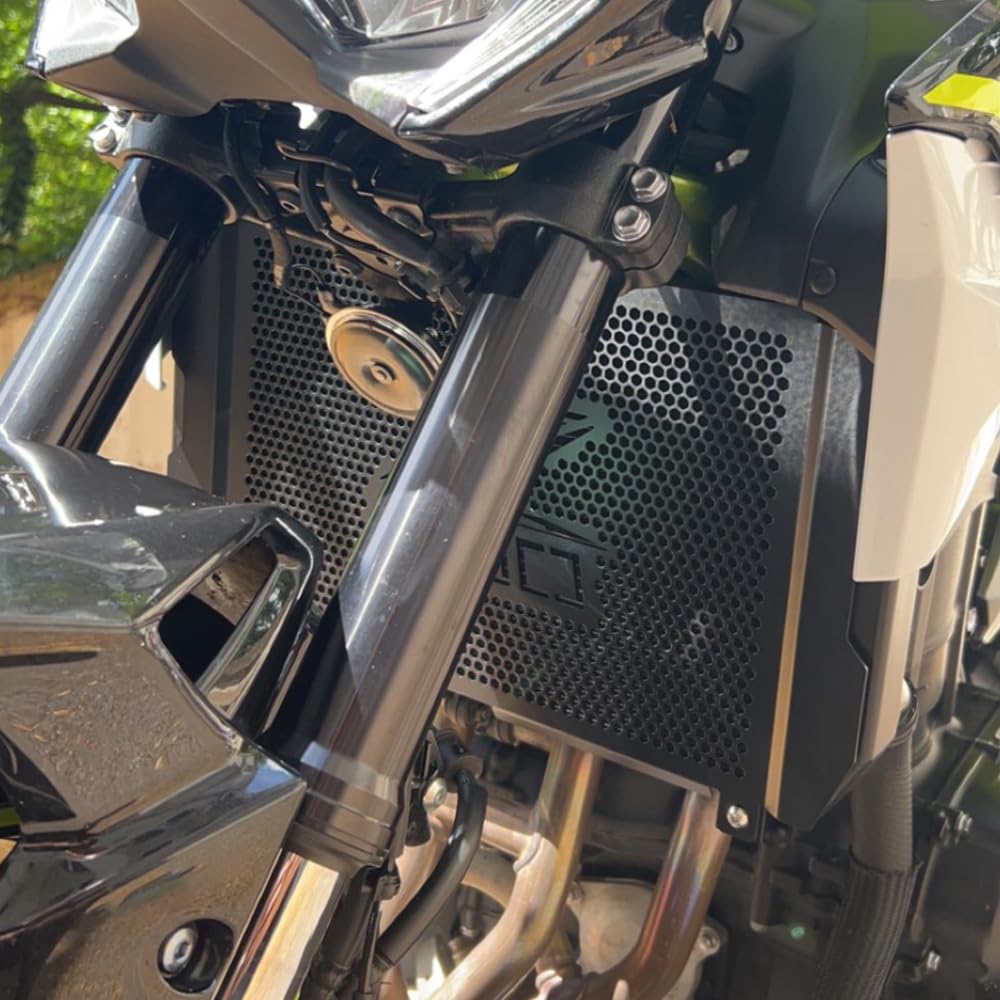 LANQIAN Z900 radiator guard logo detail highlights authentic branding.