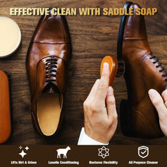 LansinLife mink oil leather conditioner bottle offers nourishment and water resistance.