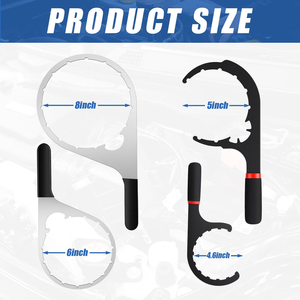 Lanties 5-inch fuel filter wrench with solid grip for quick maintenance