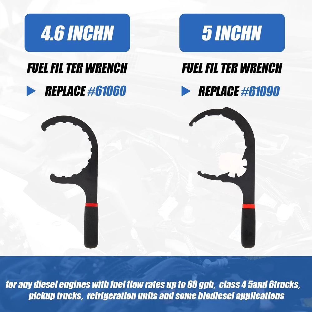 Lanties 8-inch wrench handles larger filters with high torque