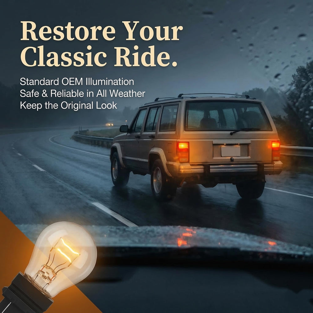 Lanuovx 3157 side marker bulb improves roadside visibility.