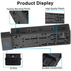 Larlansz Power Seat Switch front-left install demonstrates straightforward replacement on compatible models.