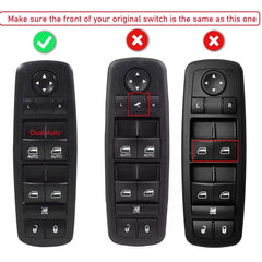 Larlansz window switch bezel-fit for driver-side Jeep Grand Cherokee