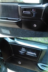 Larlansz wiring harness for 2-door vehicles enables smooth door window conversion