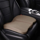 LARROUS comfort memory foam seat cushion on car seat for long drives