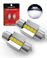 LASFIT 31mm festoon bulb in dome light for bright interior visibility