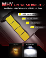 LASFIT DE3022 31mm bulb for interior door light provides even illumination