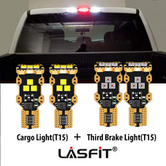 LASFIT high-mount stop light combo enhances brake light clarity.