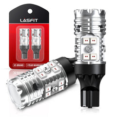 LASFIT 921 red LED 3rd brake light for Ram 1500 improves brake visibility.