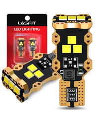 LASFIT 921 reverse light mounted on car showing clear rear visibility