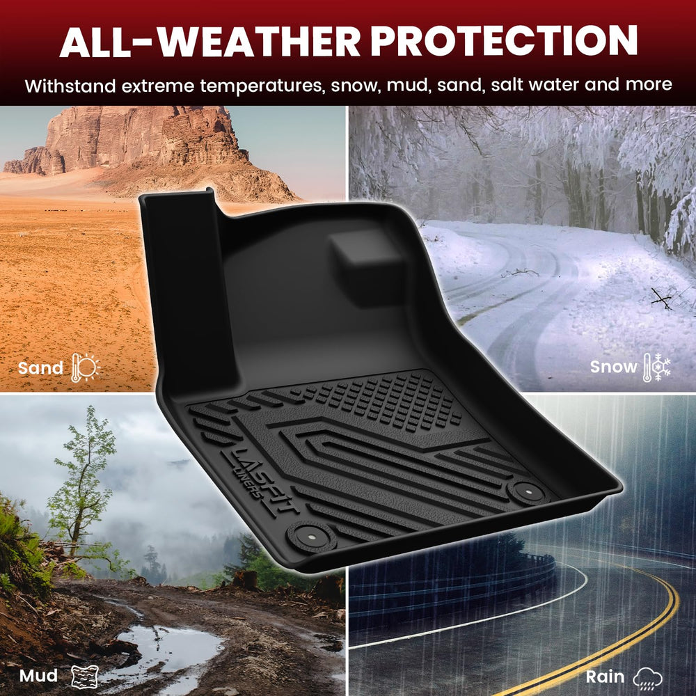 LASFIT easy-clean mats rinse or wipe for quick maintenance
