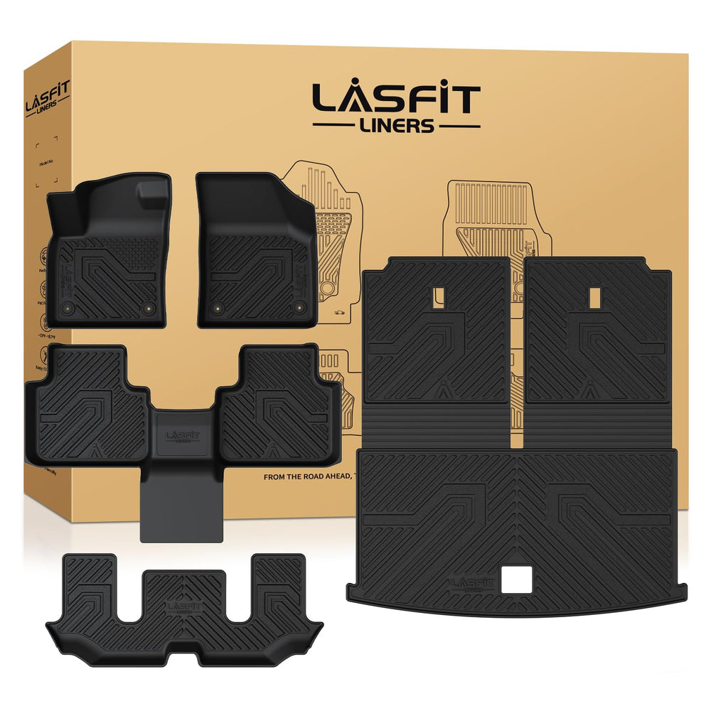 LASFIT Atlas floor mats front row coverage protect interior in all weather