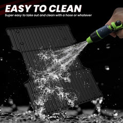 LASFIT bed mat is easy to remove and clean with water.