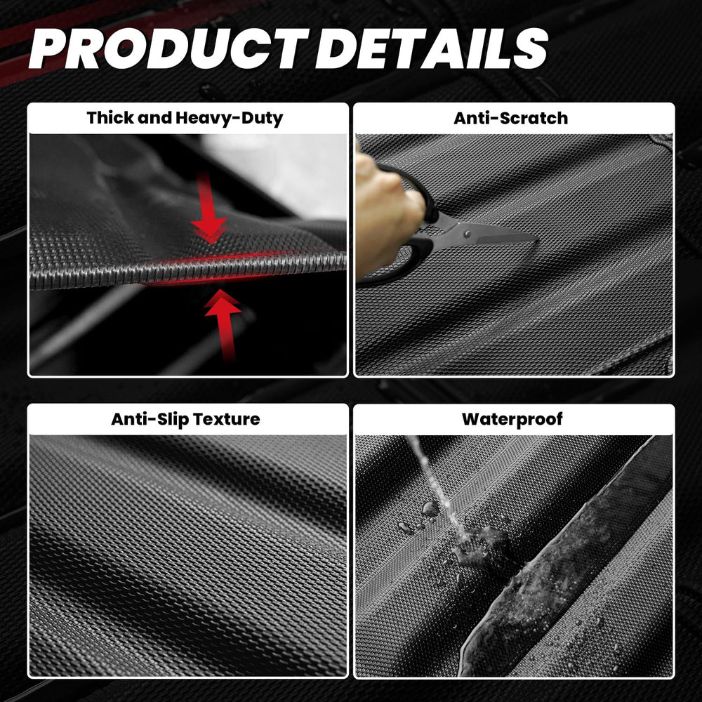 LASFIT bed mat provides knee protection during loading and unloading