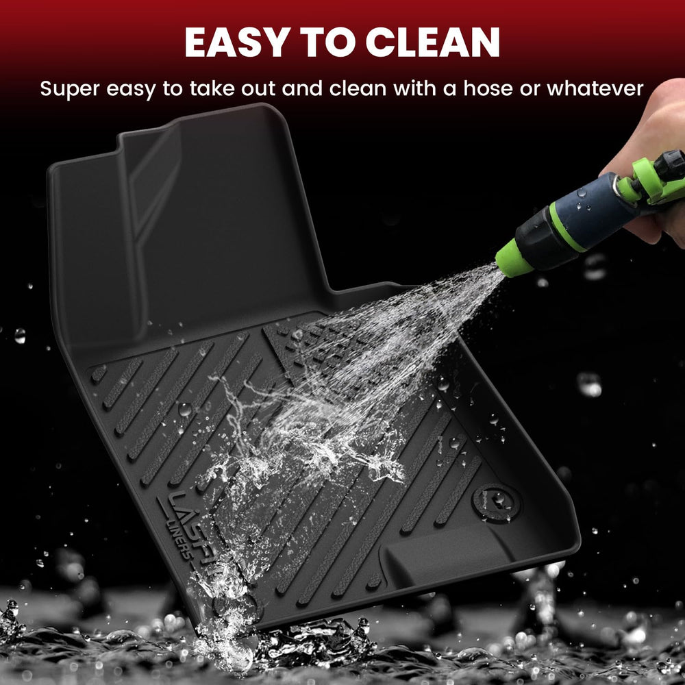 LASFIT floor mat for Hyundai Sonata easy-clean surface for quick maintenance
