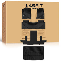 LASFIT floor mats 3D laser-fit for Suburban provide precise coverage and easy cleanup.