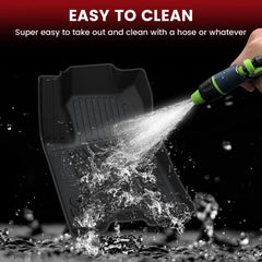 LASFIT floor mats are easy to clean and quick to maintain after daily use.