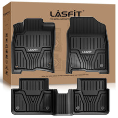 LASFIT floor mats for Honda Civic sedan pedal-area protection against dirt