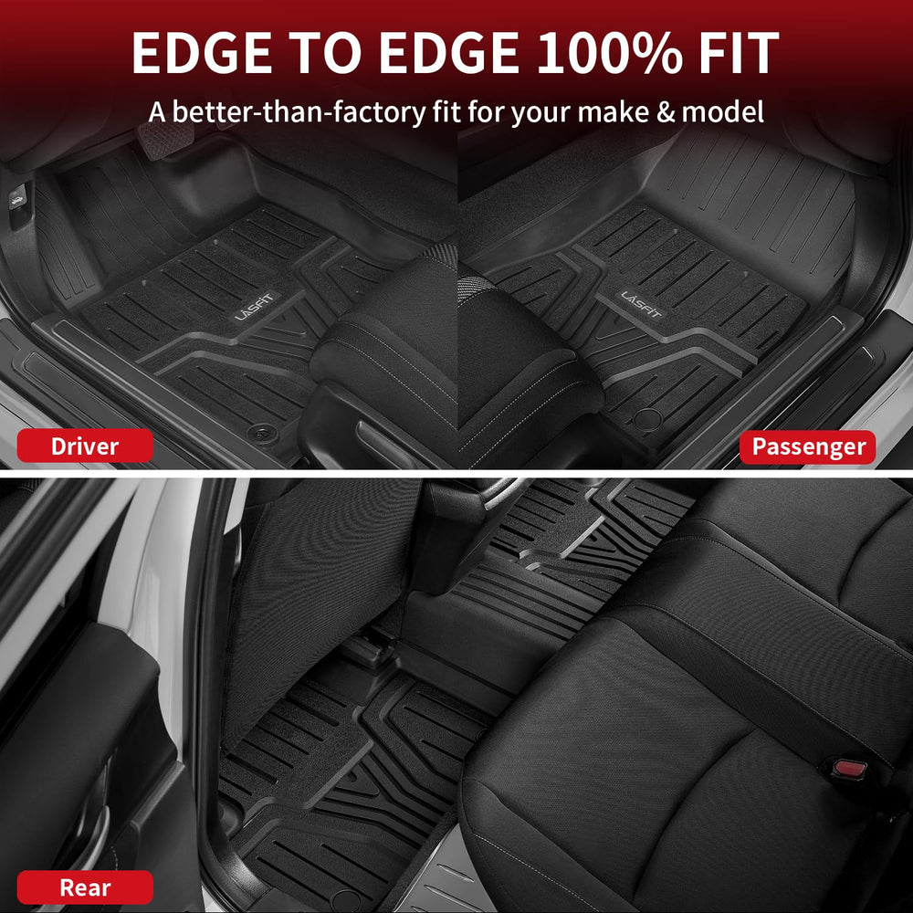 LASFIT Honda Civic sedan easy-clean mats rinse and dry quickly