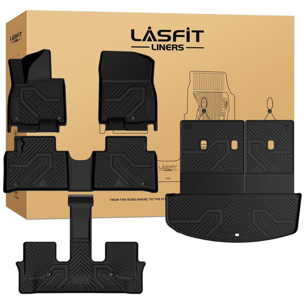 LASFIT floor mats for Hyundai Palisade 2026 hybrid front protection against dirt and spills
