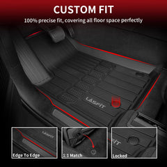 LASFIT floor mats are easy to clean and quick to remove for Jeep GC L.
