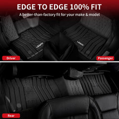 LASFIT Lincoln Continental all-weather mats resist dirt, mud, snow and rain.