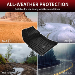 LASFIT Lincoln Continental mats are recyclable and skid-resistant for safer daily use.