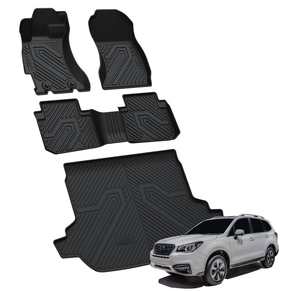 LASFIT Forester cargo mat enhances interior protection for gear and pets