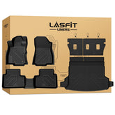 LASFIT Forester floor mats – front row protection and full coverage