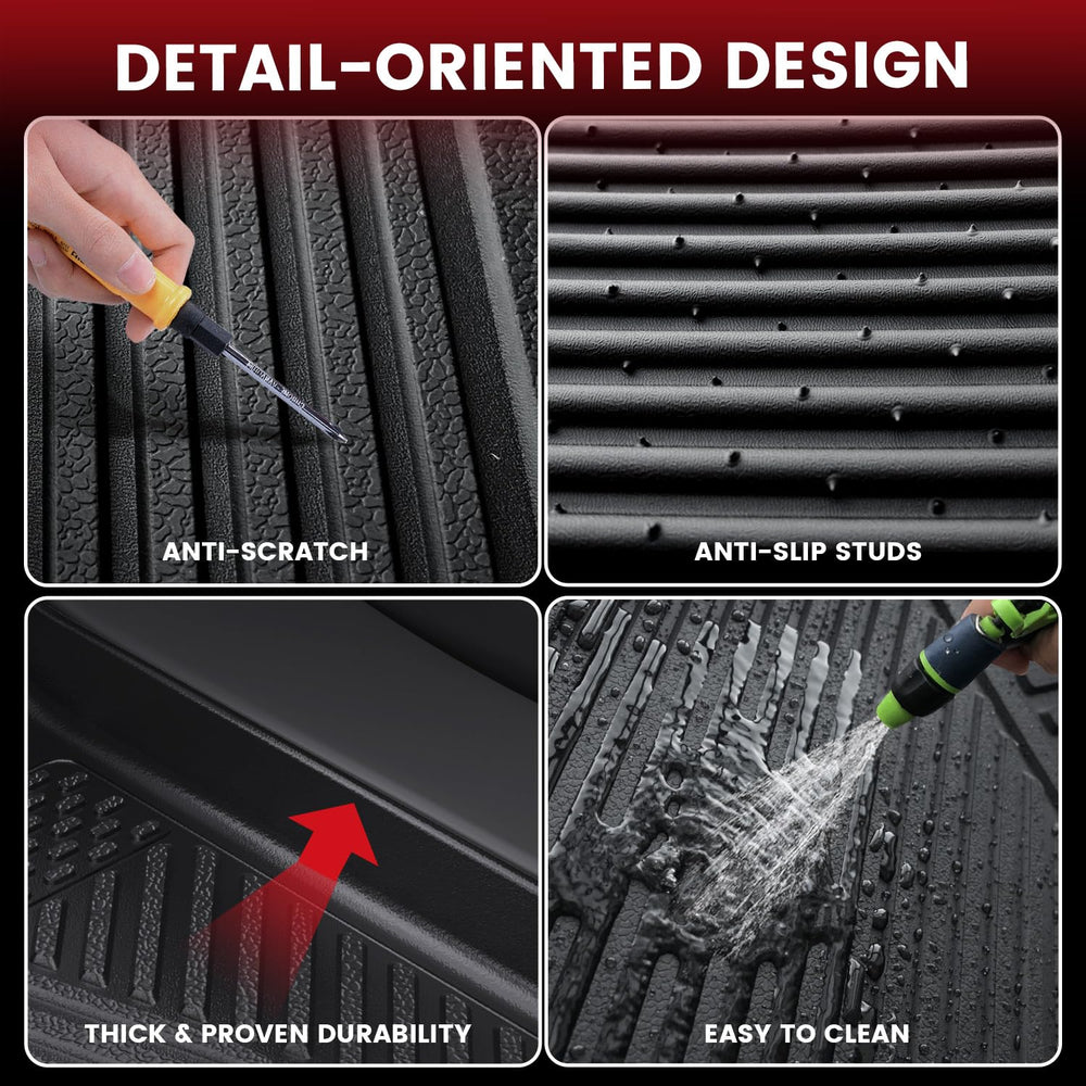 LASFIT Forester floor mats – raised edges trap spills