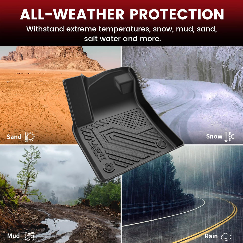 LASFIT all-weather mats for VW Atlas deliver year-round protection
