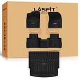 LASFIT Nissan Rogue floor mats full set with custom fit protects interior for 2021-2026