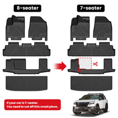 LASFIT Pathfinder second-row mats highlight spill resistance and durability.