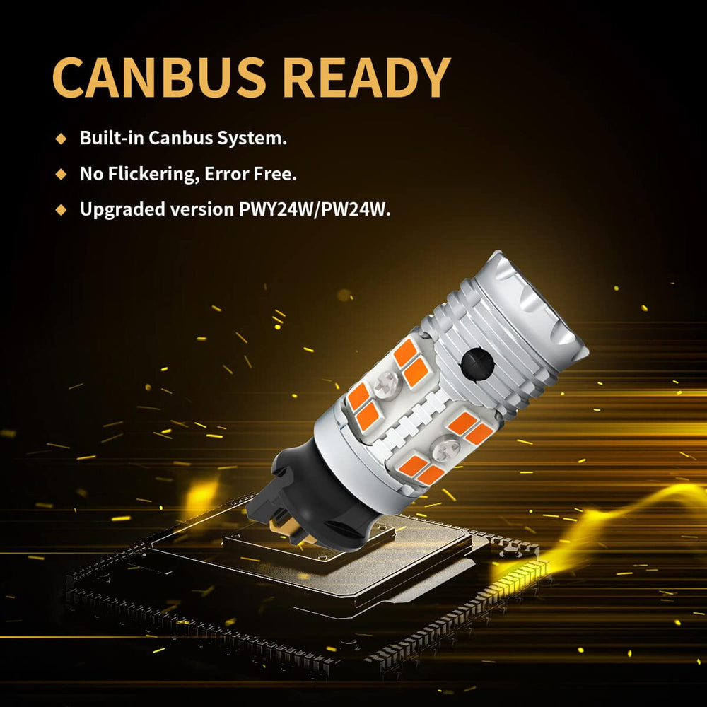 LASFIT PWY24W with built-in CANBUS resistor for error-free signaling