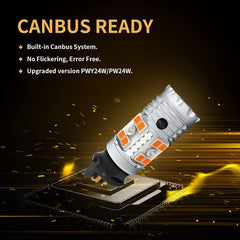 LASFIT PWY24W with built-in CANBUS resistor for error-free signaling