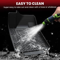 LASFIT raised-edge design helps contain spills and crumbs effectively.