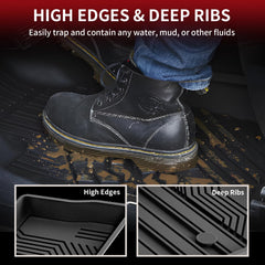 LASFIT RAV4 mats use TPE material for durable, odor-free protection.