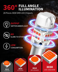 LASFIT T3 compatible with 1156A/BA15S sockets for easy fit