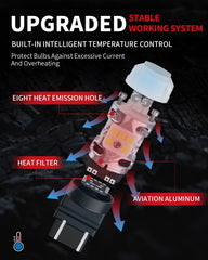 Polarity-sensitive LASFIT WT21W bulb requires correct orientation